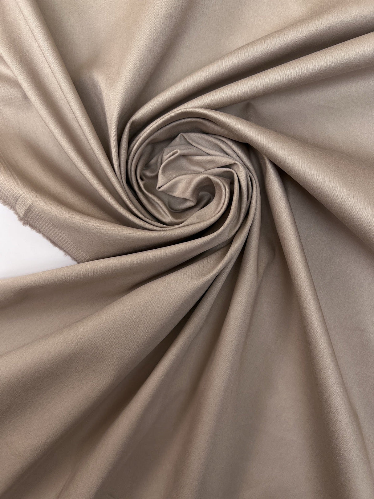 Cotton Stretch Fabric Brown