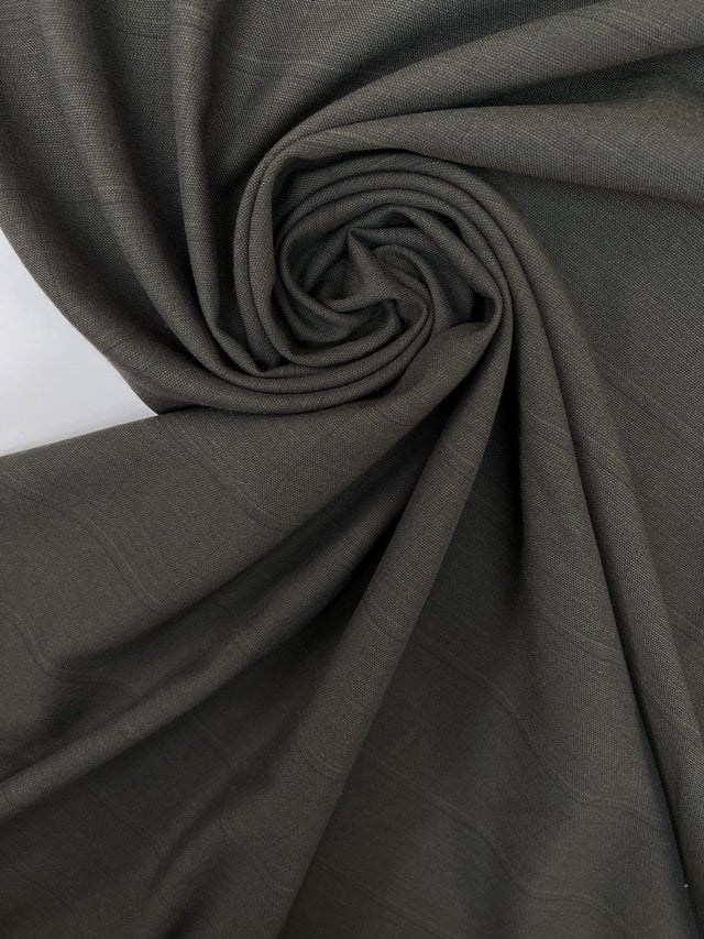 Wool Tweed Gray-Black