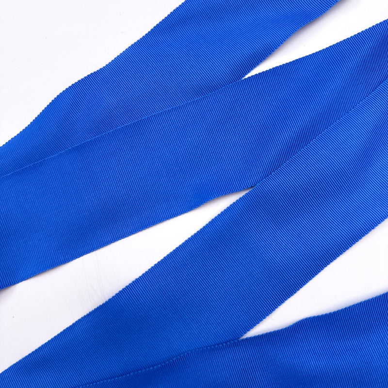 Viscose Rayon Rep Weave Blue