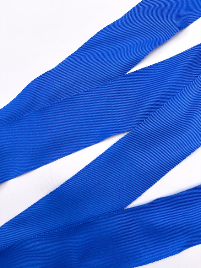 Viscose Rayon Rep Weave Blue