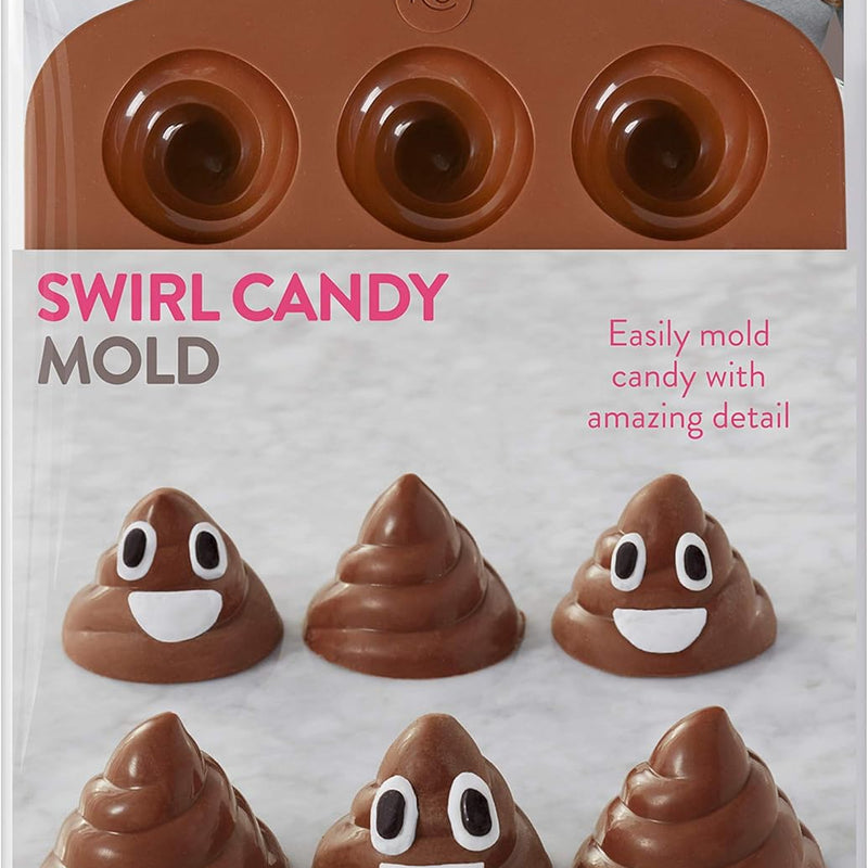 Poop Swirl Silicone Chocolate Mold