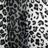 Leopard Print Velboa Faux Fur Fabric - Leopard Print, 60" Width (1 Yard)