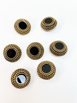 Golden Black Metal Sewing Notions