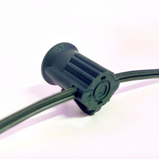 C7 Socket Cord - 500' 12" Spacing