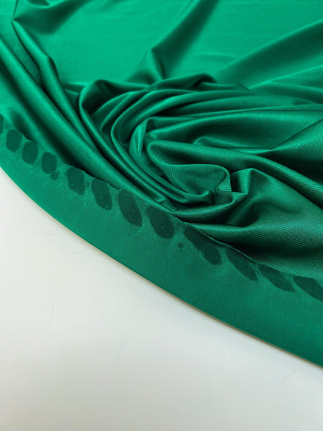 Viscose Knit Moiré Green