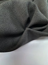Wool Polyamid Tweed Gray Black