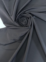 Black Wool Polyester Woven