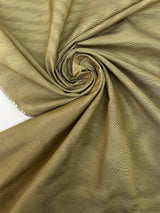 Polyester Moiré Fabric Green Abstract Pattern