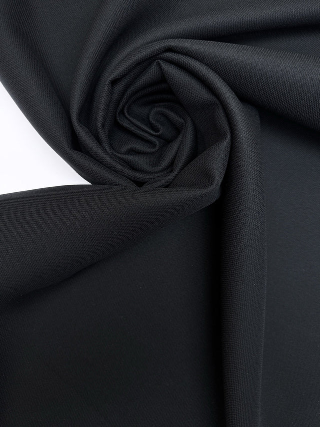 Black Bonded Acetate Polyester Viscose Woven