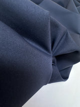 Blue Wool Blend Twill