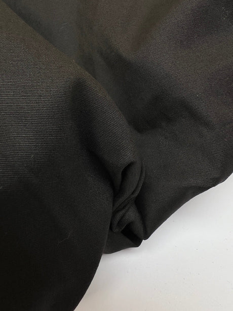 Viscose Elastane Plain Woven Brown Black