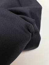 Blue Wool Stretch Fabric