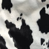 Faux Fur Cow Print Velboa Fabric