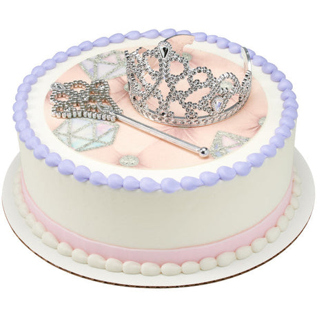 Crown and Scepter DecoSet Cake Decoration Tiara Princess