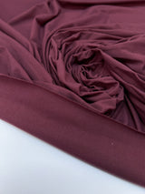 Red Polyamide Elastane Knitted Fabric