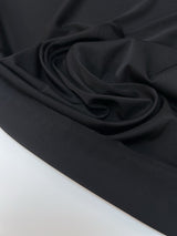 Viscose Jersey Black Knitted Fabric