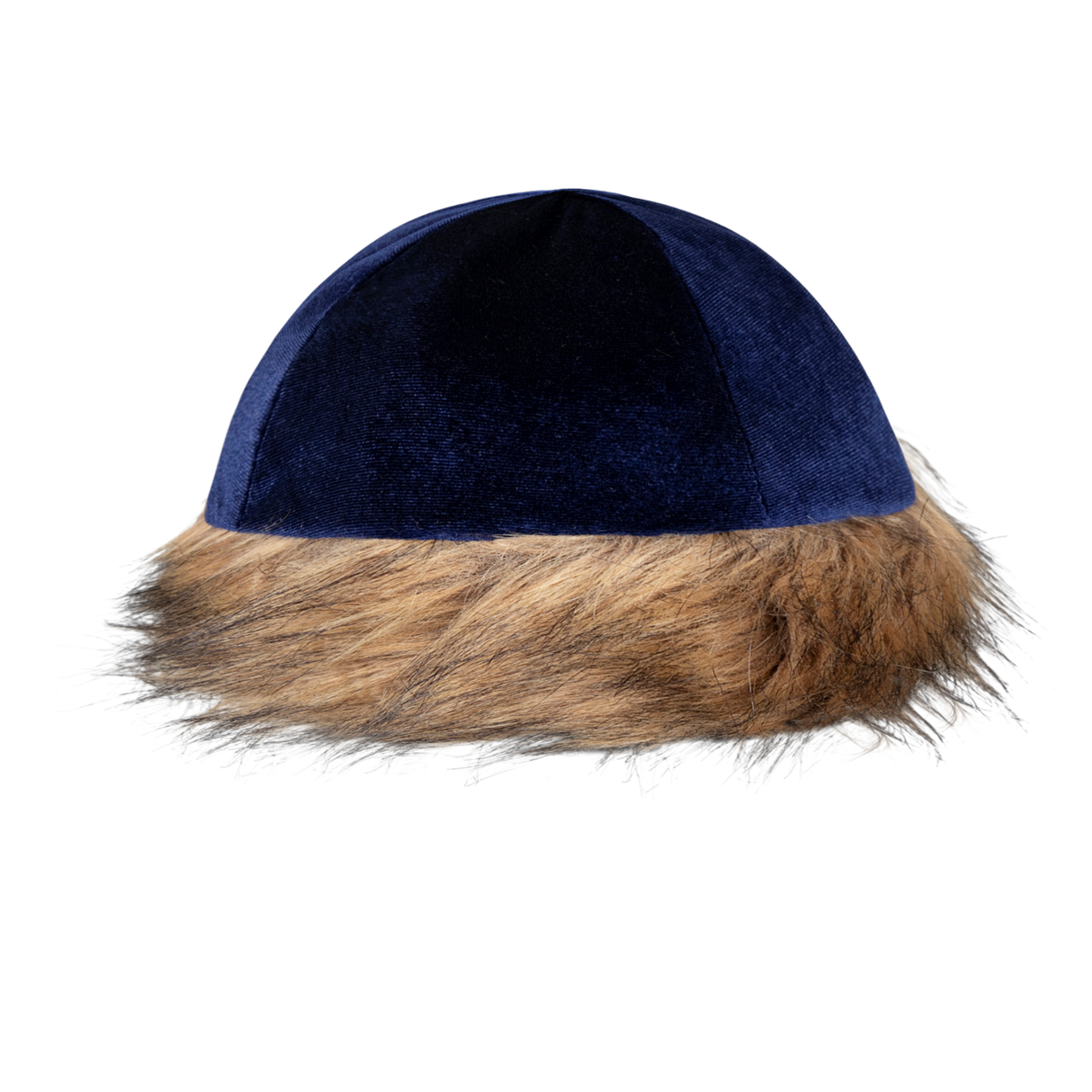 Blue Mini Shtreimel Costume Accessory - Adults
