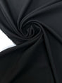 Black Wool Twill Fabric