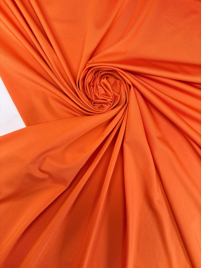 Orange Polyamide Elastane Knit