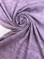 Wool Woven Striped Purple