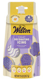 Wilton Violet Purple Ready-to-Use Decorator Icing Pouch with 4 Tips – 7.5 oz.