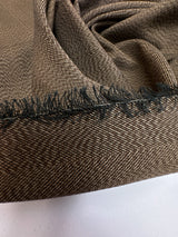 Polyester Acetate Twill Brown Beige