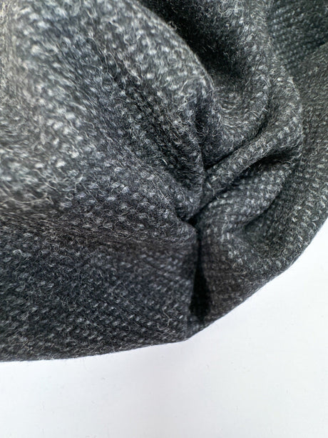 Wool Tweed Melange Gray