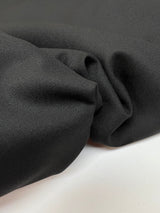 Black Suit Fabric With Elastane