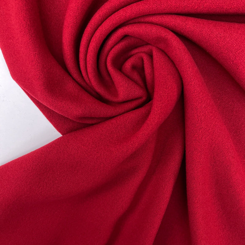 Wool Knitted Fabric Red Shades