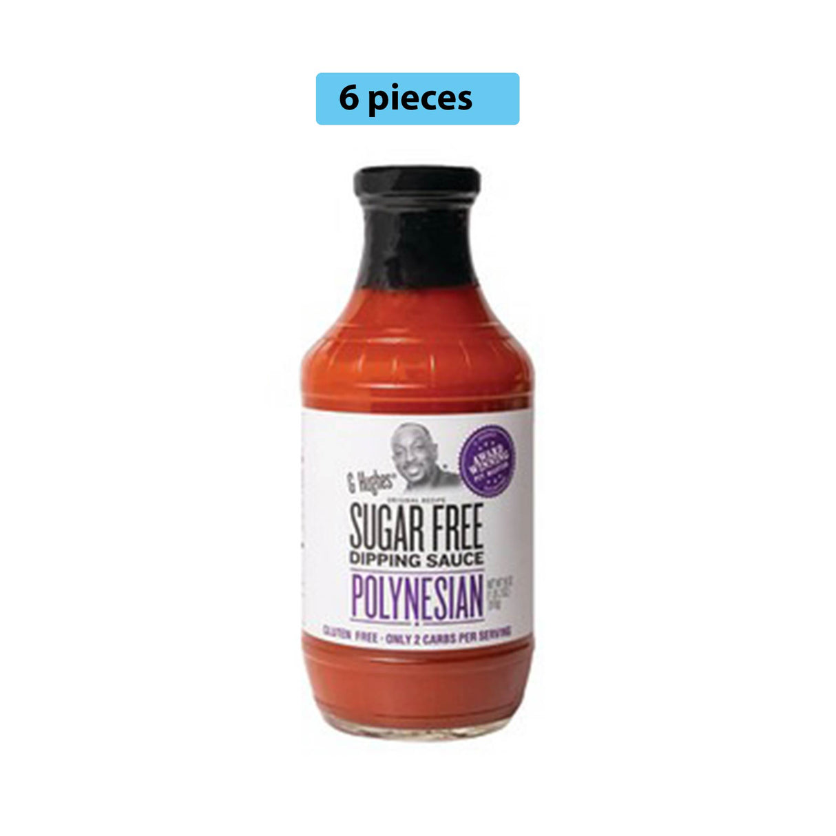 G HUGHES SUGAR FREE POLYNESIAN DIPPING SAUCE 18 OZ