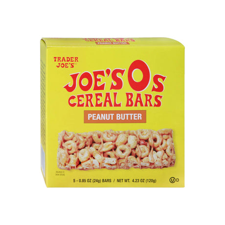 Trader Joes Joe's Os Cereal Bars 4.23 oz Sweet & Crunchy