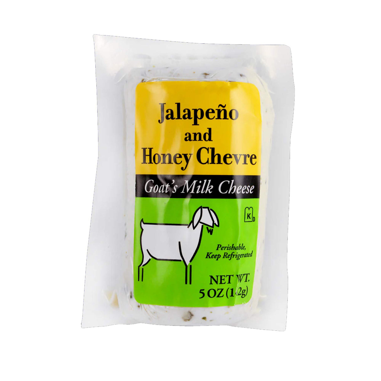 Jalapeño and Honey Chevre Spicy Sweet Goat Cheese Spread with Honey and Fresh Jalapeño for Appetizers