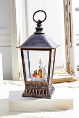 10" Nativity Lantern Water Globe