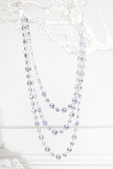 Triple Bead Silver Garland Ornament