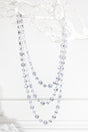 Triple Bead Silver Garland Ornament