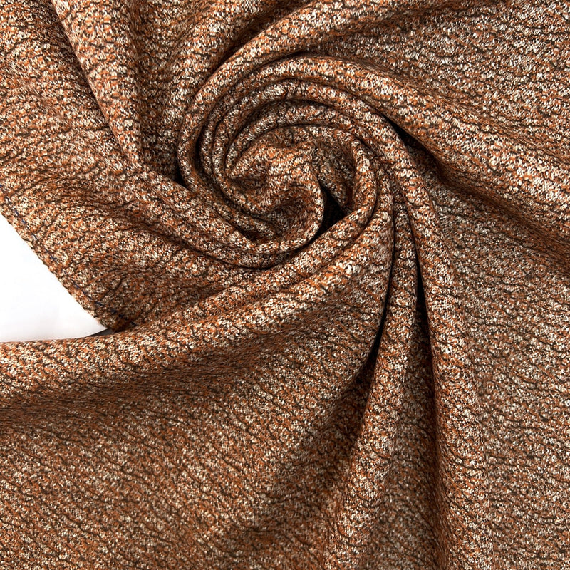 Brown Wool Suit Fabric