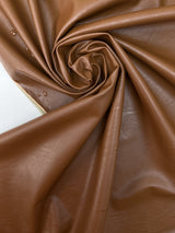 Brown Cotton Eco Leather