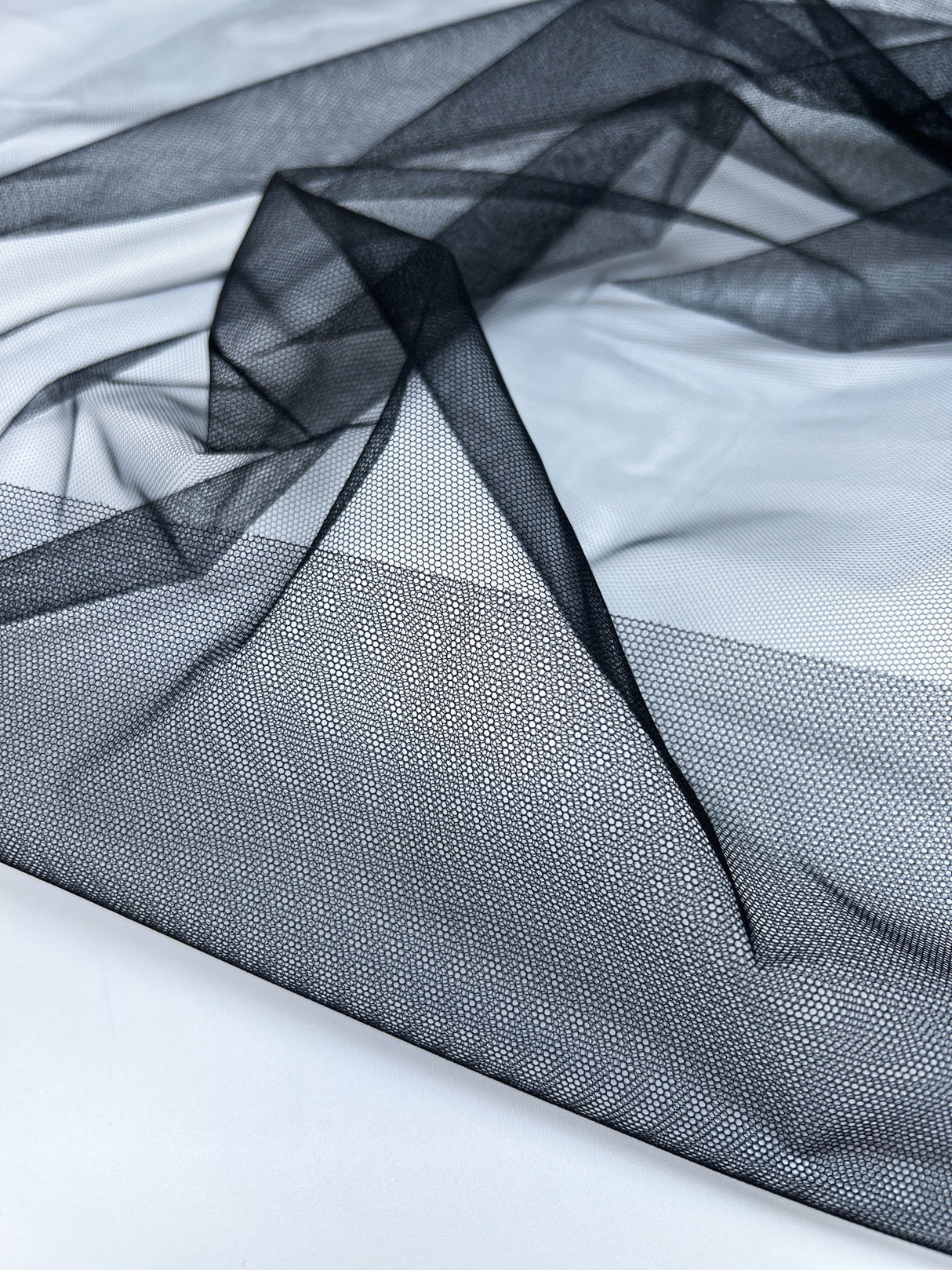 Polyamide Mesh Black Blue