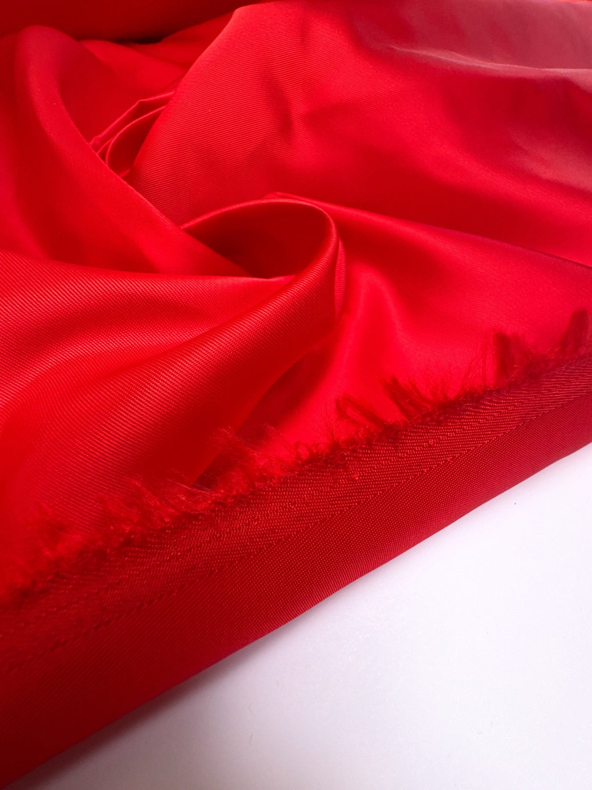 Polyamide Sateen Red