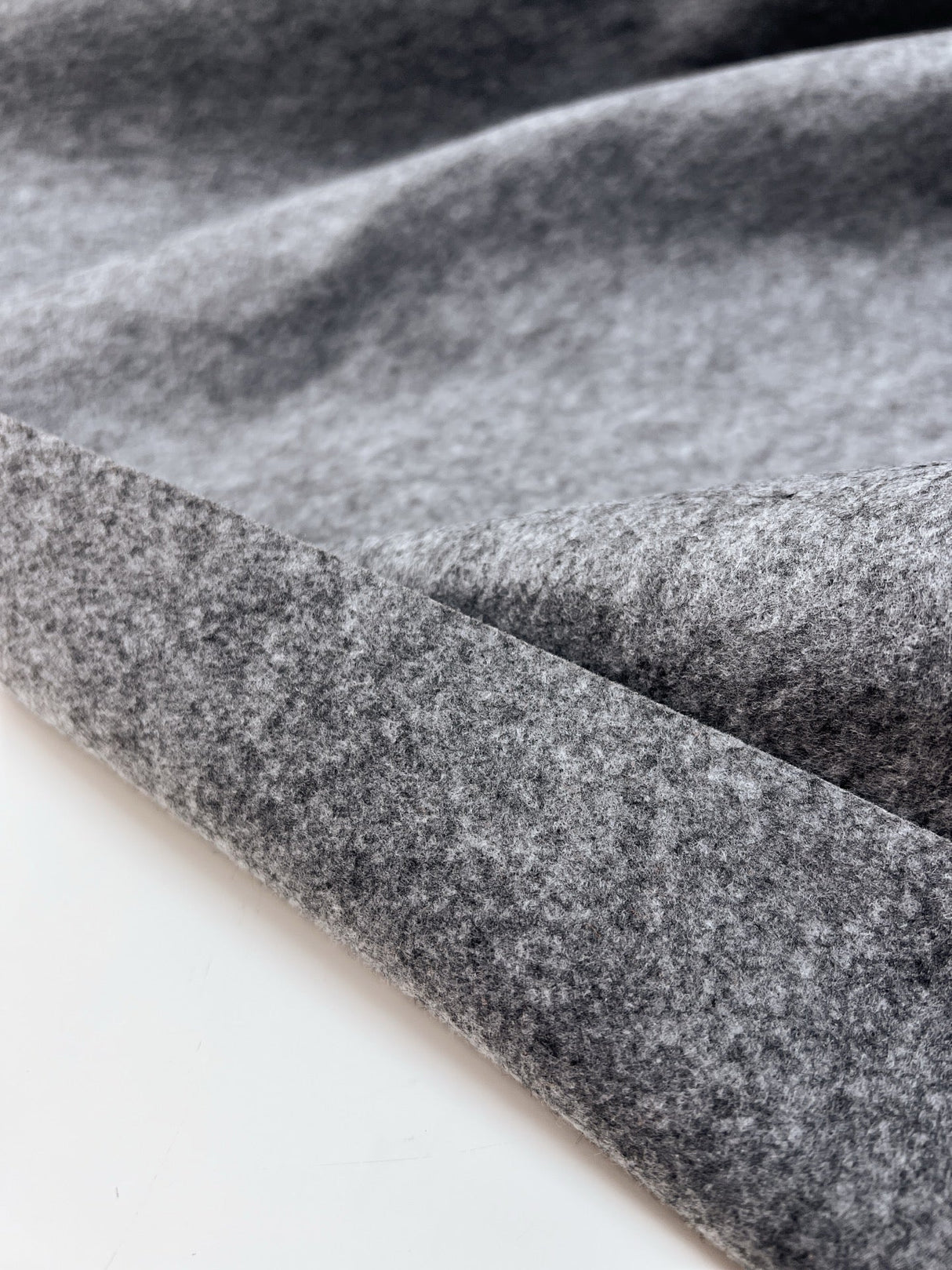 Viscose Melange Gray Fabric