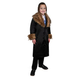Rabbi Coat with Fur Costume - Kids