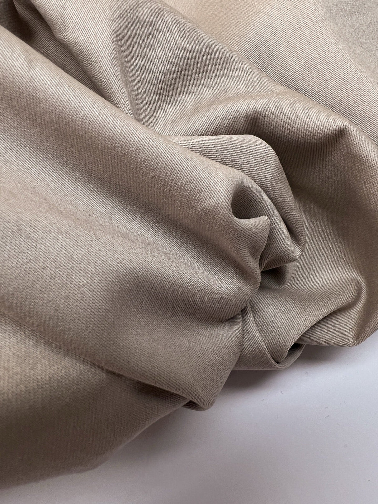 Cotton Stretch Fabric Brown