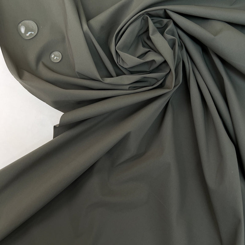 Polyester Elastane Satin Green