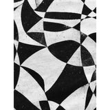 African Print Stretch Cotton Satin Fabric - Black, White Shattering The Glass Ceiling, 58" Width (1 Yard)