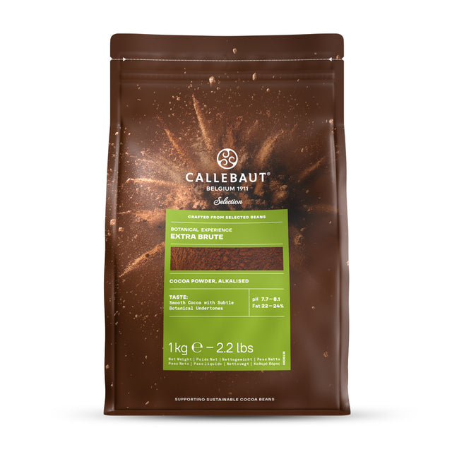 Cacao Barry Extra Brute Pure Cocoa Powder, 2.2 Lbs.