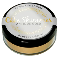 Poppy Color Cake Shimmer Edible Luster Dust – 3 Grams (Select Your Color)
