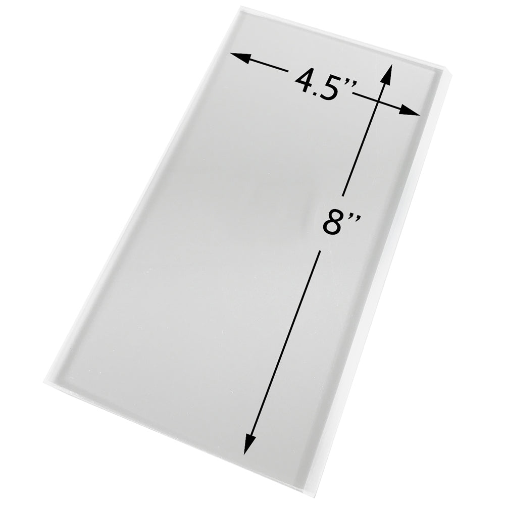 CakeSafe Acrylic Icing Scraper, 8"