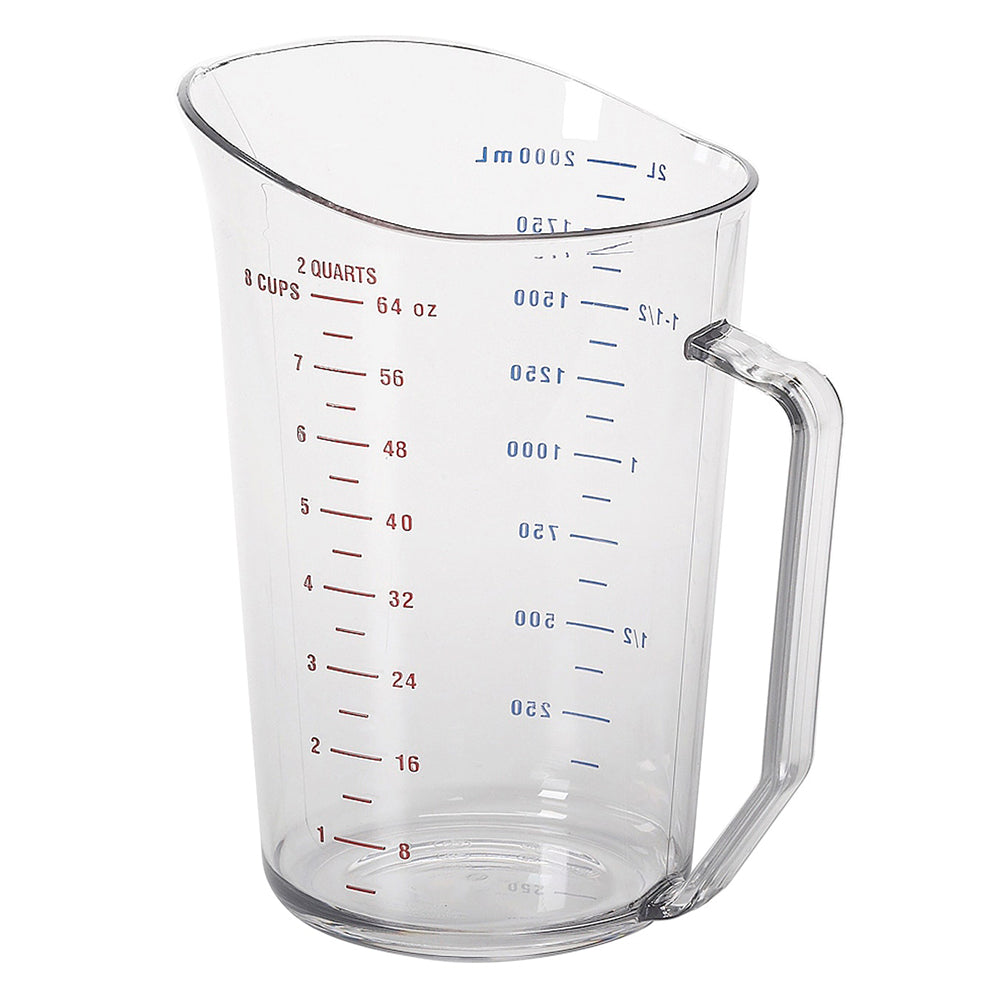 Cambro Graduated Clear Measuring Cup, 2 Quart