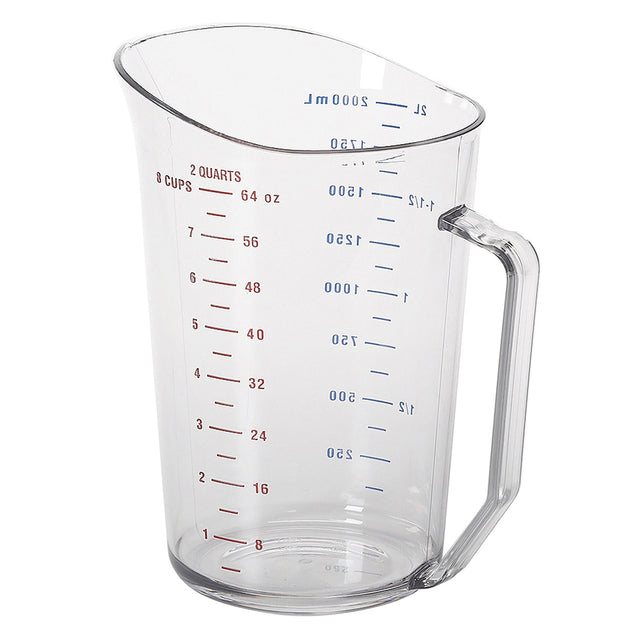 Cambro Graduated Clear Measuring Cup, 2 Quart