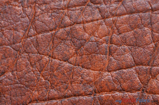 Heavy Duty Textured Vinyl Fabric - Upholstery Weight, Textured Faux Leather, 54" Width, Multiple Colors (1 Yard)